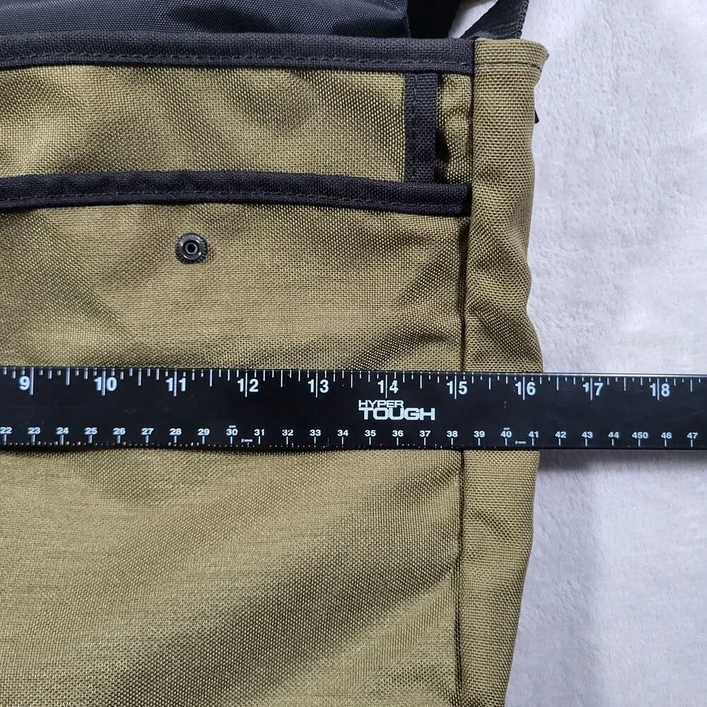 Manhattan Portage NY Messenger Bag Olive Green Cordura Shoulder Crossbody